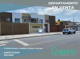 3 Habitación Apartamento en venta en Hospital De La Libertad, Jose Luis Tamayo (Muey), Salinas