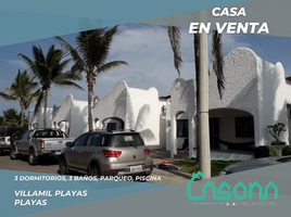 3 Habitación Villa en venta en Playa Chabela, General Villamil (Playas), General Villamil (Playas)