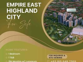 1 Habitación Departamento en venta en Pasig City, Metro Manila, Pasig City