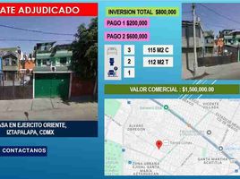 Maison 3 chambre à vendre à Iztacalco, Mexico City, Iztacalco