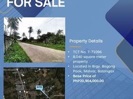  Terrain for sale in Malvar, Batangas, Malvar