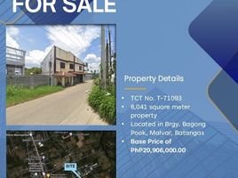  Terrain for sale in Malvar, Batangas, Malvar