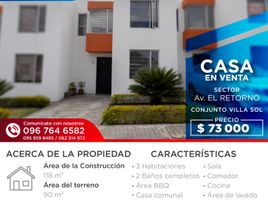 3 Habitación Casa en venta en Imbabura, San Miguel De Ibarra, Ibarra, Imbabura