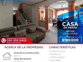 5 Habitación Casa en venta en Ecuador, San Miguel De Ibarra, Ibarra, Imbabura, Ecuador