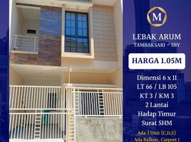 3 Habitación Casa en venta en Tambaksari, East Jawa, Tambaksari