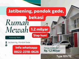 3 Kamar Rumah for sale in Pondokgede, Bekasi, Pondokgede