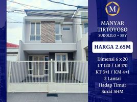 4 Bedroom House for sale in East Jawa, Mulyorejo, Surabaya, East Jawa