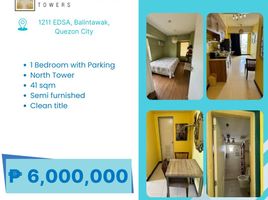 1 Bedroom Condo for sale at Zinnia Towers, Quezon City