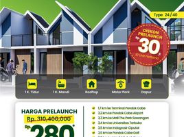 1 Bedroom House for sale in Bogor, West Jawa, Sawangan, Bogor