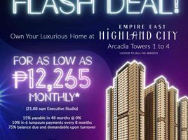 Studio Condo for sale in Pasig City, Metro Manila, Pasig City, Eastern District