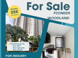 Studio Condo for sale at Pioneer Woodlands, Mandaluyong City