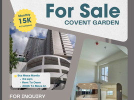 Studio Apartment for sale at COVENT GARDEN, Sampaloc