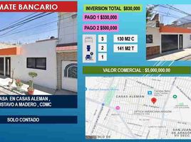 3 Habitación Villa en venta en Gustavo A Madero, Ciudad de México, Gustavo A Madero
