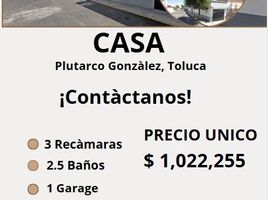 Villa 3 chambre à vendre à Toluca, Mexico, Toluca
