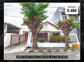 3 Kamar Rumah for sale in Sukomanunggal, Surabaya, Sukomanunggal