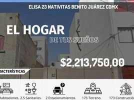 3 Schlafzimmer Villa zu verkaufen in Miguel Hidalgo, Mexico City, Miguel Hidalgo