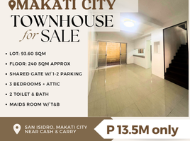 4 Bedroom Townhouse for sale in Makati City, Metro Manila, Makati City, Southern District
