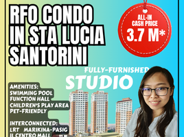 Studio Appartement zu verkaufen in Pasig City, Metro Manila, Pasig City, Eastern District, Metro Manila
