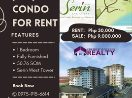 1 Bedroom Apartment for rent at SERIN WEST TAGAYTAY, Tagaytay City, Cavite