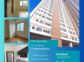 Studio Apartment for sale in V. Mapa LRT-2, Sampaloc, Sampaloc