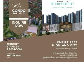Studio Condo for sale in Pasig City, Metro Manila, Pasig City, Eastern District