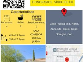4 Schlafzimmer Villa zu verkaufen in Cajeme, Sonora, Cajeme, Sonora