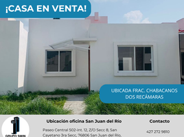 2 Schlafzimmer Haus zu verkaufen in San Juan Del Rio, Queretaro, San Juan Del Rio, Queretaro