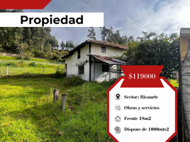  Terreno (Parcela) en venta en Ricaurte, Cuenca, Ricaurte