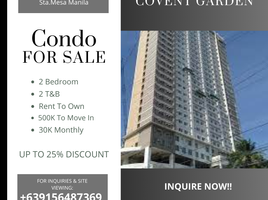 2 Bedroom Apartment for sale at COVENT GARDEN, Sampaloc