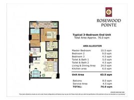 3 Bedroom Apartment for sale in Taguig City, Southern District, Taguig City