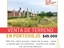  Terreno (Parcela) en venta en Manabi, Portoviejo, Portoviejo, Manabi