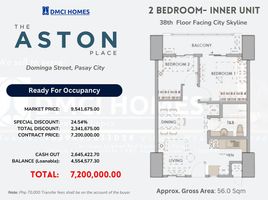 2 Bedroom Apartment for sale in Vito Cruz LRT-1, Malate, Pasay City