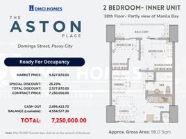 2 Bedroom Apartment for sale in Vito Cruz LRT-1, Malate, Pasay City