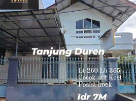 4 Kamar Rumah for sale in Jakarta Barat, Jakarta, Grogol Petamburan, Jakarta Barat