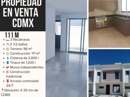 3 Schlafzimmer Villa zu verkaufen in Otzolotepec, Mexico, Otzolotepec