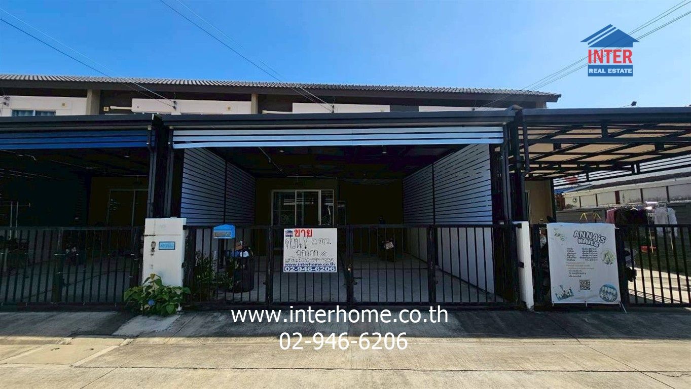 3 Bedroom Townhouse For Rent In Bang Phun, Pathum Thani