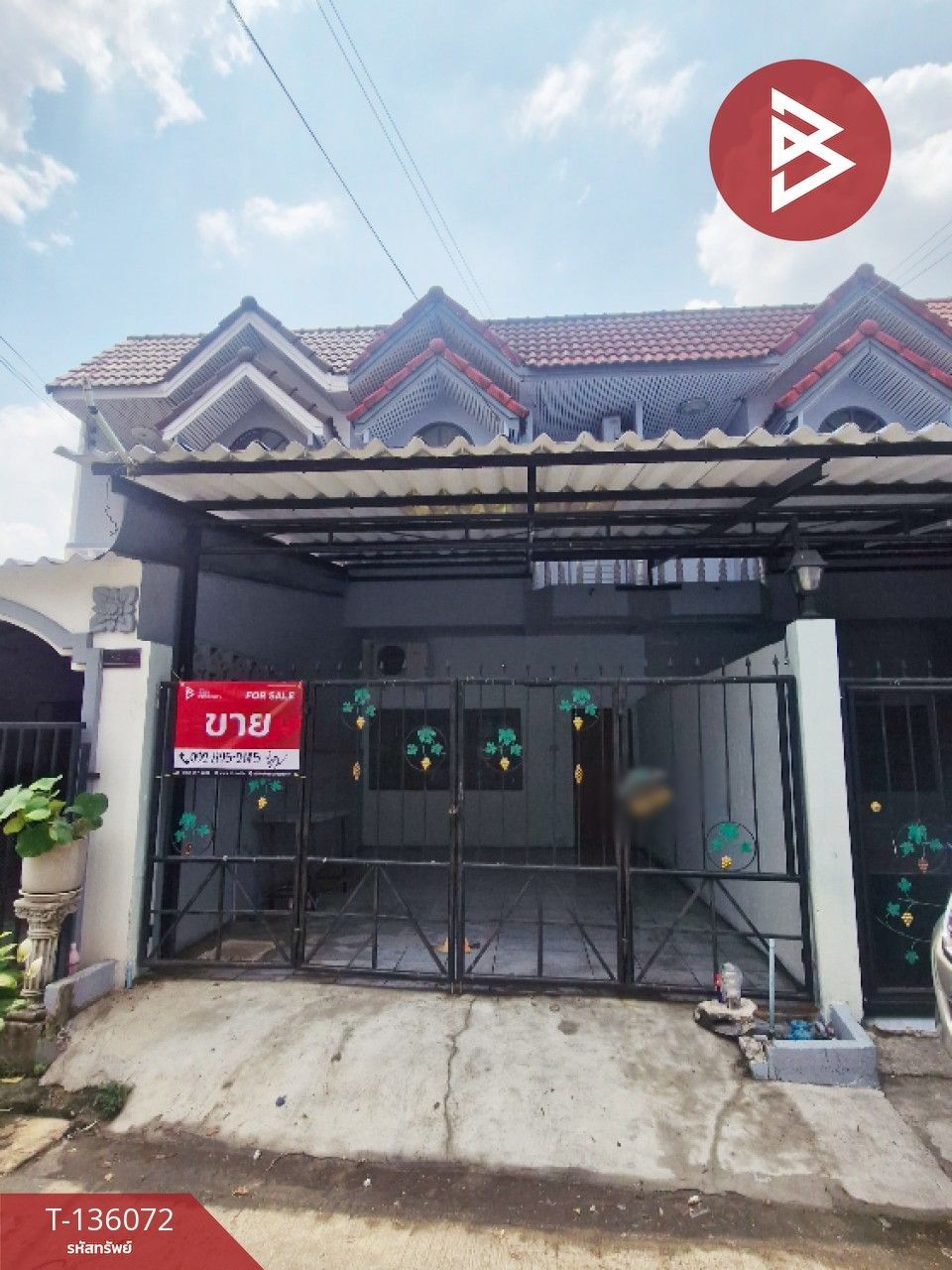 2 Bedroom Townhouse For Rent At Moobaan Phet Pailin