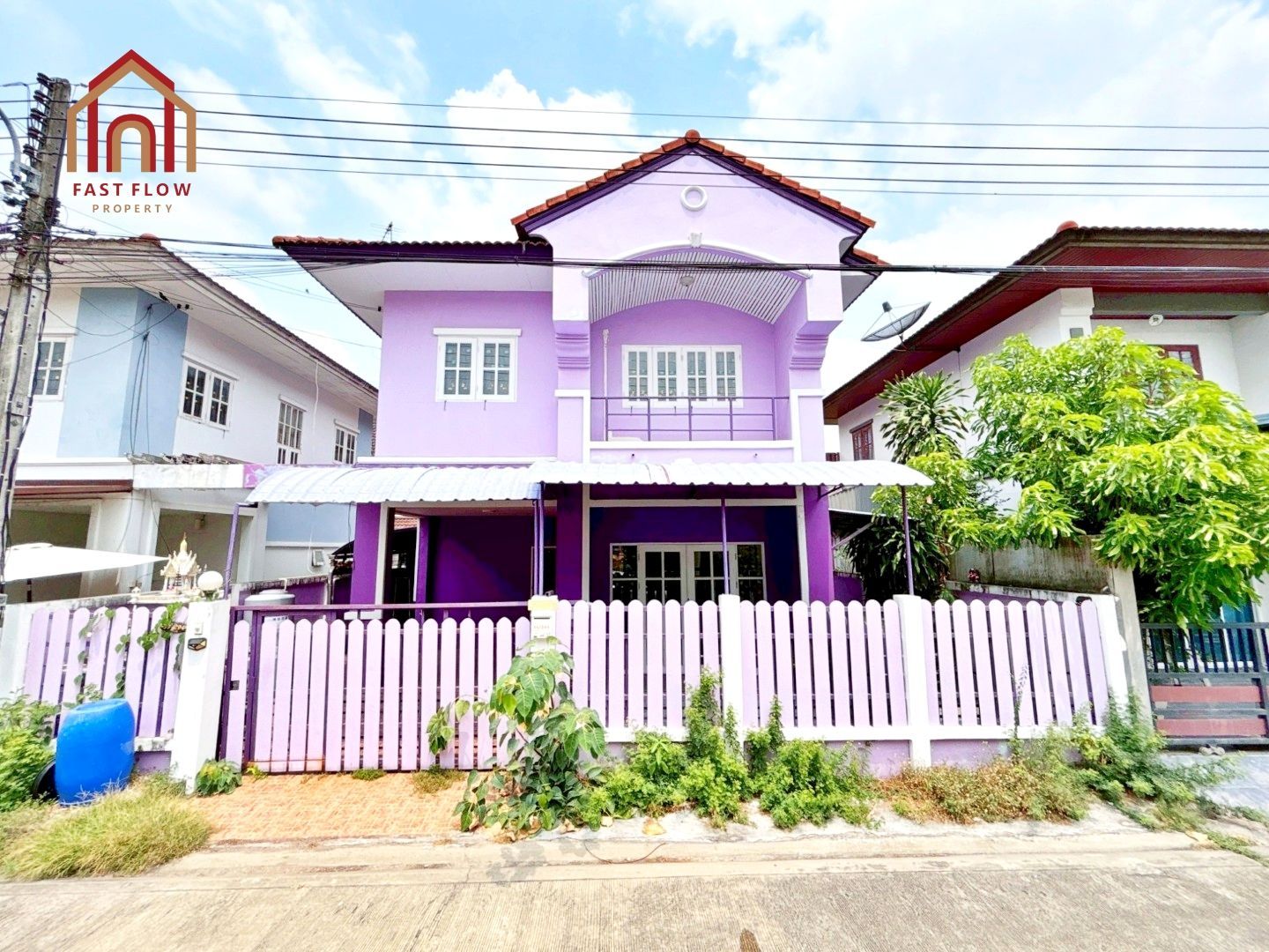 3 Bedroom House For Rent At Baan Burirom Rangsit Klong 4