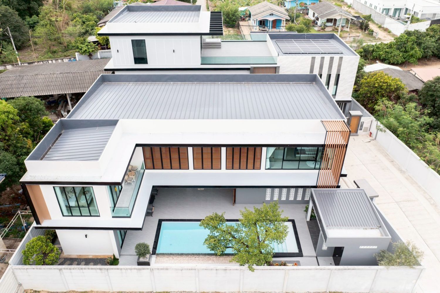 5 Bedrooms Villa for sale In Resta Villa Mabprachan Pattaya Pong Pattaya
