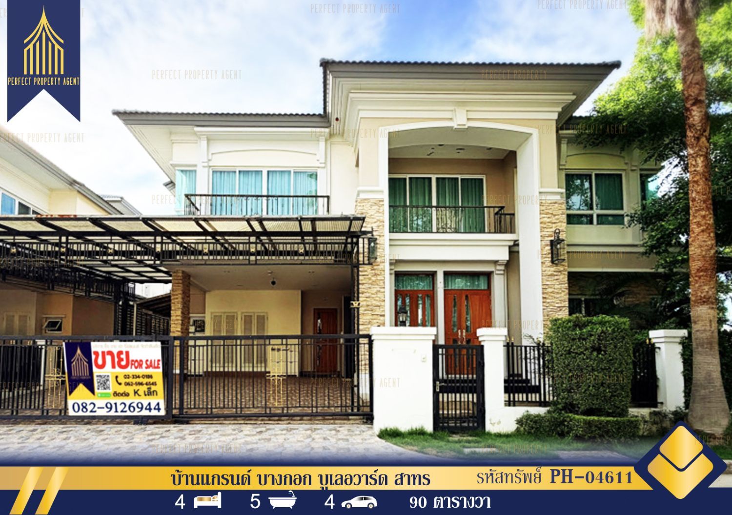 4 Bedrooms House for sale In Grand Bangkok Boulevard Sathorn Bang Khae Bangkok