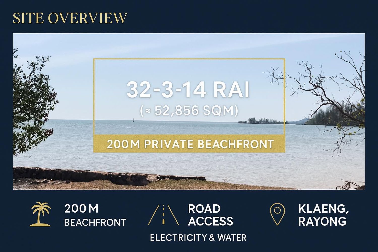 Land for sale In Noen Kho Rayong