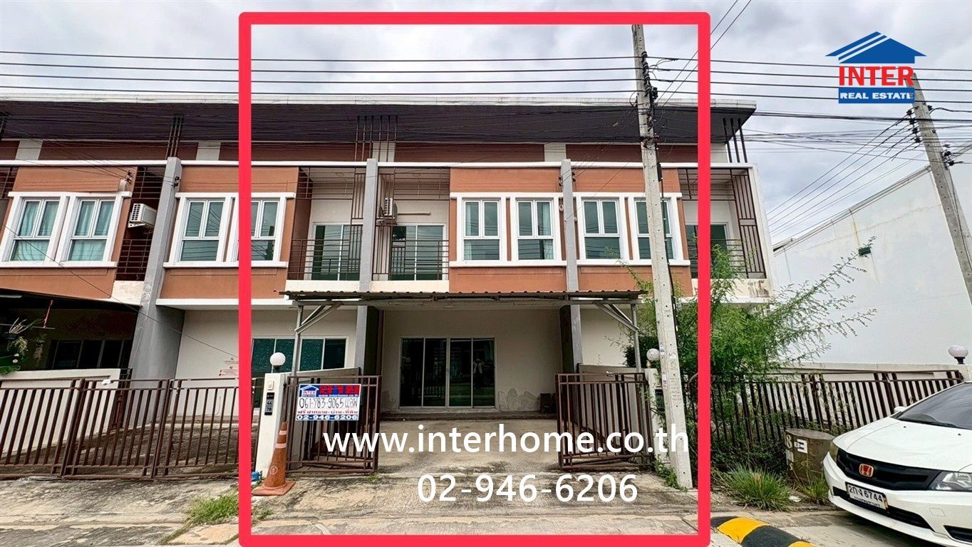 3 Bedroom Townhouse For Rent In Khlong Khwang, Nonthaburi