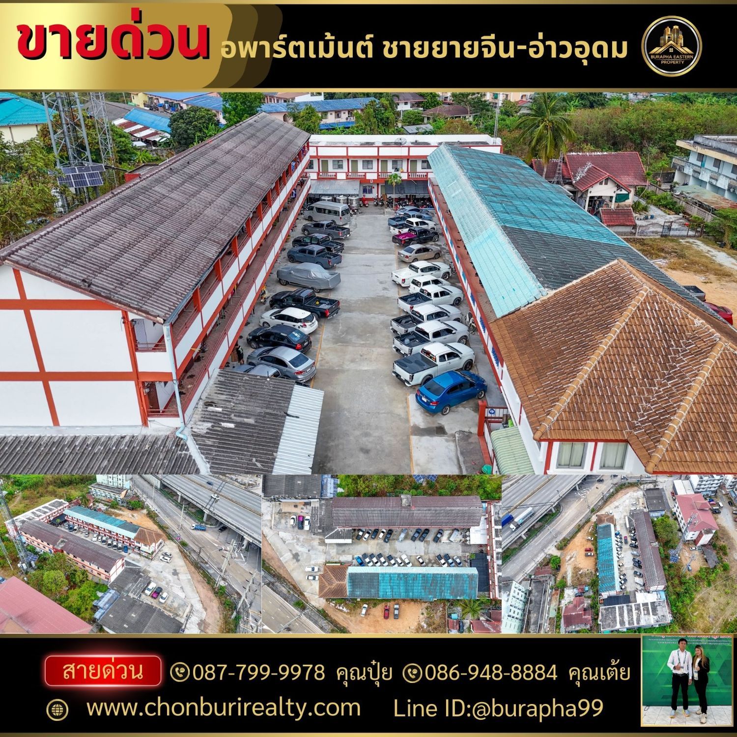 80 Bedrooms Apartment for sale In Thung Sukhla Pattaya