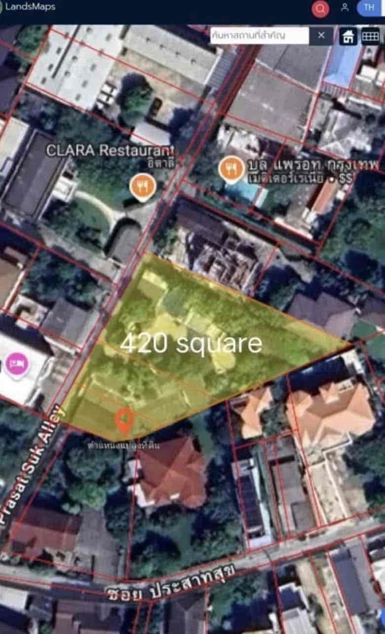 Land for sale In Thung Mahamek Bangkok