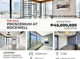 2 Schlafzimmer Appartement zu verkaufen in Makati City, Metro Manila, Makati City, Southern District