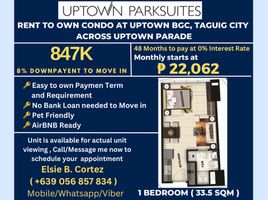 1 Bedroom Apartment for sale in Uptown Mall - Uptown Bonifacio, Makati City, Makati City