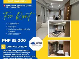 1 Bedroom Condo for rent at One Maridien, Makati City