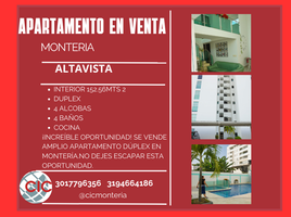 4 Bedroom Apartment for sale in Cordoba, Monteria, Cordoba