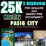 2 Bedroom Apartment for sale in Pasig City, Eastern District, Pasig City