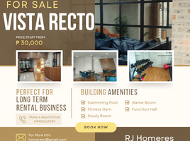 Studio Condo for sale in Carriedo LRT-1, Quiapo, Santa Cruz